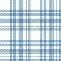 Plaid seamless pattern. Check fabric texture. Vector textile print.