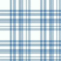 Plaid seamless pattern. Check fabric texture. Vector textile print.