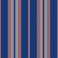 Seamless stripe pattern of background textile lines with a fabric vertical vector texture.