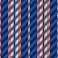 Seamless stripe pattern of background textile lines with a fabric vertical vector texture.