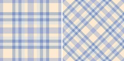 Vector textile pattern of background plaid fabric with a texture tartan seamless check.