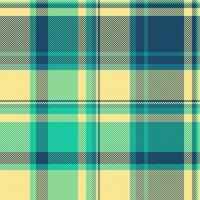 Textile background vector of texture tartan plaid with a seamless fabric check pattern.