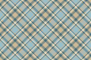Seamless check plaid of tartan textile texture with a fabric vector background pattern.