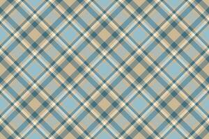 Seamless check plaid of tartan textile texture with a fabric vector background pattern.