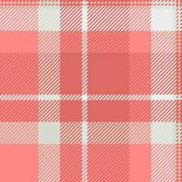 Texture vector seamless of plaid textile tartan with a background fabric check pattern.