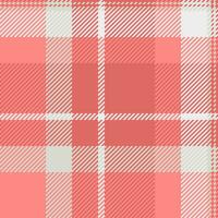 Texture vector seamless of plaid textile tartan with a background fabric check pattern.