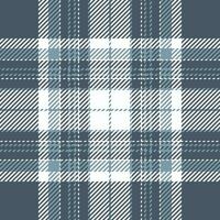 Plaid check pattern. Seamless fabric texture. Tartan textile print. vector
