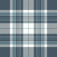 Plaid check pattern. Seamless fabric texture. Tartan textile print. vector