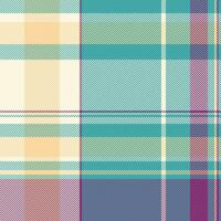 Vector textile seamless of background plaid tartan with a fabric check pattern texture.