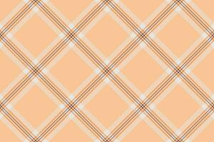 Plaid tartan check of background pattern vector with a fabric seamless textile texture.