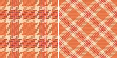 Pattern fabric textile of tartan background seamless with a check vector plaid texture.