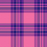 Plaid background vector of fabric textile check with a texture seamless pattern tartan.