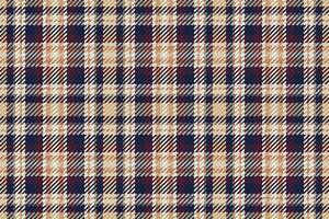 Seamless pattern of scottish tartan plaid. Repeatable background with check fabric texture. Vector backdrop striped textile print.