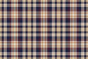 Seamless pattern of scottish tartan plaid. Repeatable background with check fabric texture. Vector backdrop striped textile print.