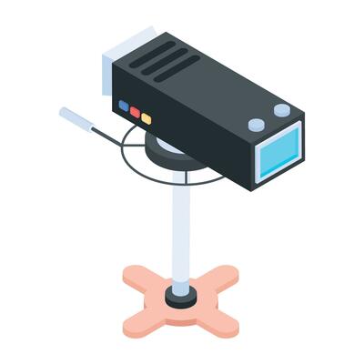 Video Production Handy Isometric Icon