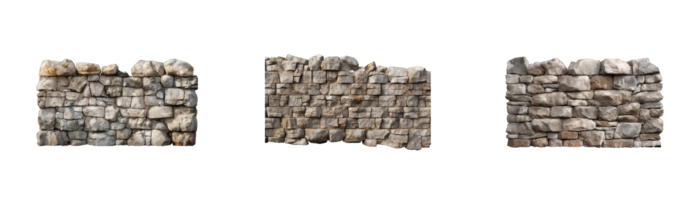 AI generated stone arched in png