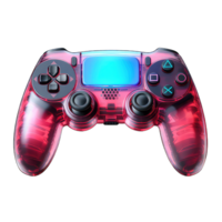 AI generated realistic gaming controller for video game console in png