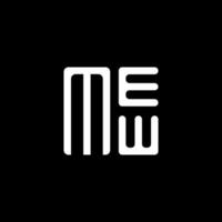 MEW letter logo vector design, MEW simple and modern logo. MEW luxurious alphabet design