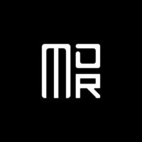 MDR letter logo vector design, MDR simple and modern logo. MDR luxurious alphabet design