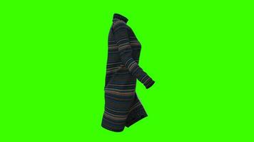 animation robe marcher video