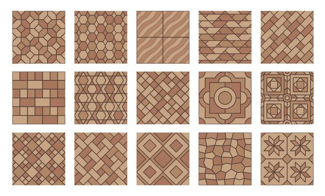 Brown pavement top view pattern street cobblestone