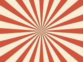 Carnival stripe or retro circus rays background vector