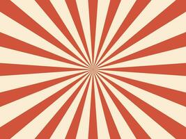 Carnival stripe or retro circus rays background vector