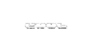 Cool ascii animation on white background. Ascii art code symbols with shining and glittering sparkles effect backdrop. Attractive attention promo. video