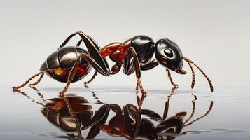 AI generated hyper realistic illustrations of Ant photo