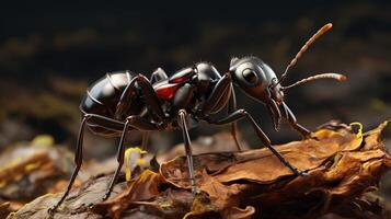 AI generated hyper realistic illustrations of Ant photo