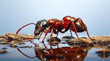 AI generated hyper realistic illustrations of Ant photo