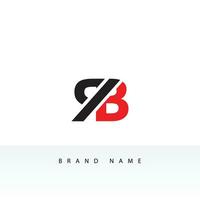 Letter BR, RB logo and icon design template vector