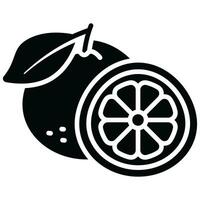 bien diseñado icono de pomelo en moderno estilo, mas saludable agrios Fruta vector