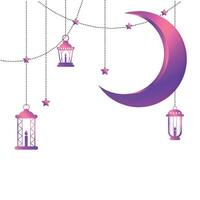 ilustración de ramadan kareem vector