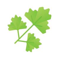 Amazing icon of parsley in trend design style, ready to use vector