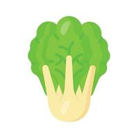 Catch a sight of this visually perfect icon of cabbage in trendy style. Cabbage vector