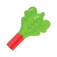 Rhubarb vector design, ready to use icon