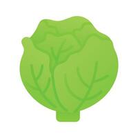 infundir frescura dentro tu diseños con nuestra lechuga icono. un crujiente, verde toque ese agrega un vibrante y sano instinto a tu proyectos vector