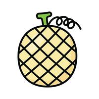 hami melón vector diseño en moderno diseño estilo