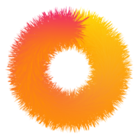 Grunge Rau Orange Ring abstrakt Hintergrund png