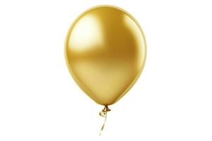 AI generated Birthday balloon flying for party and celebrations. AI Generated photo