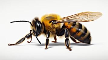 AI generated hyper realistic illustrations of Bee photo