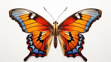 ai generado hiper realista ilustraciones de mariposa foto