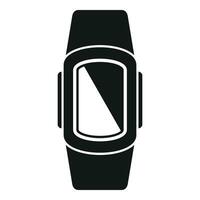 Display digital device icon simple vector. Armlet tech vector