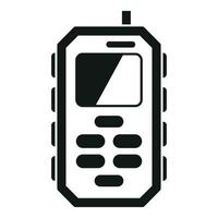 Technology laser meter icon simple vector. Scanner tool vector