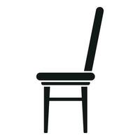 Outdoor chair icon simple vector. Picnic home furniture vector