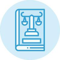 Company Law Vector Icon Design Illustration