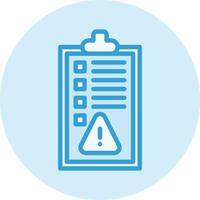 Rules Alert Vector Icon Design Illustration