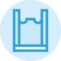 Plastic Bag Vector Icon Design Illustration