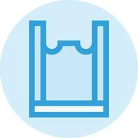 Plastic Bag Vector Icon Design Illustration